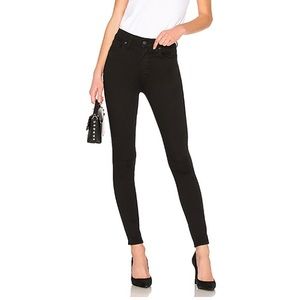 Levi’s Premium Mile High Super Skinny Black Jeans